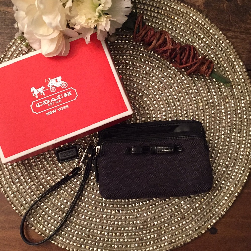Coach wristlet